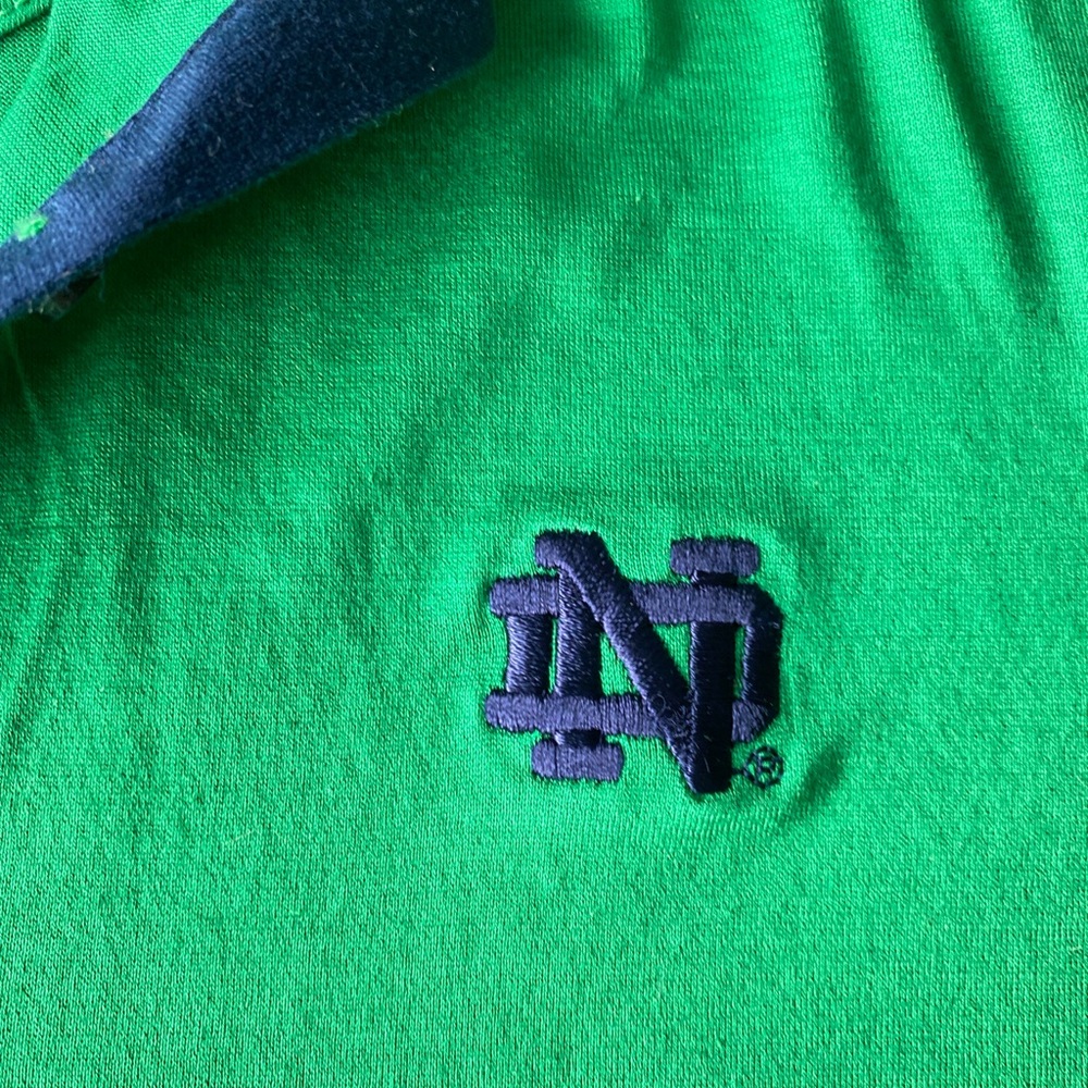 Lady Irish Peter Millar Collection Notre Dame Golf Polo Shirt Women's Small - Picture 6 of 12